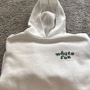 White Fox Boutique White Hoodie